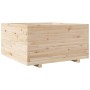 Jardinera madera maciza de pino 90x90x49,5 cm de vidaXL, Maceteros y jardineras - Ref: Foro24-3282534, Precio: 193,99 €, Desc...