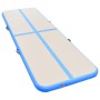 Inflatable gymnastics mat with pump 700x100x10 cm PVC blue by vidaXL, Pilates and yoga mats - Ref: Foro24-91925, Price: 253,0...