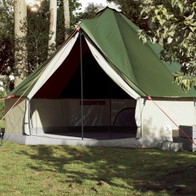 Familien-Tipi-Zelt 10 Personen wasserdicht grün von vidaXL, Zelte - Ref: Foro24-94594, Preis: 255,99 €, Rabatt: %