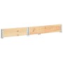 Solid pine wood pallet box collar 50x100 cm by vidaXL, Loading platforms and pallets - Ref: Foro24-310052, Price: 33,20 €, Di...