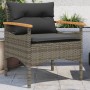 3-piece garden sofa set with gray synthetic rattan cushions by vidaXL, Garden sets - Ref: Foro24-368405, Price: 196,78 €, Dis...