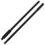 Black steel rake handle Ø3.5x127.5 cm by vidaXL, livestock feeding - Ref: Foro24-172482, Price: 16,19 €, Discount: %