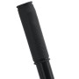 Black steel rake handle Ø3.5x127.5 cm by vidaXL, livestock feeding - Ref: Foro24-172482, Price: 16,19 €, Discount: %