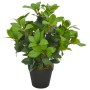 Planta artificial árbol de laurel con macetero 40 cm verde de vidaXL, Flora artificial - Ref: Foro24-280177, Precio: 31,79 €,...