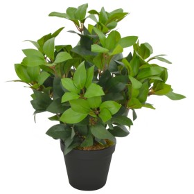 Artificial plant laurel tree with pot 40 cm green by vidaXL, artificial flora - Ref: Foro24-280177, Price: 31,79 €, Discount: %