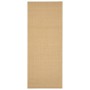 Alfombra de sisal natural 100x250 cm de vidaXL, Alfombras - Ref: Foro24-136313, Precio: 150,92 €, Descuento: %