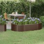 Steel powder-coated brown raised garden bed planter 175x100x36cm by vidaXL, Pots and planters - Ref: Foro24-318990, Price: 38...