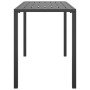 Dining table for garden in anthracite gray steel 110x54x70 cm by vidaXL, Garden tables - Ref: Foro24-364600, Price: 119,77 €,...