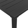 Anthrazitgrauer Garten-Esstisch aus Stahl 110x54x70 cm von vidaXL, Gartentische - Ref: Foro24-364600, Preis: 119,77 €, Rabatt: %