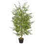 Planta artificial árbol ciprés con macetero 120 cm verde de vidaXL, Flora artificial - Ref: Foro24-280175, Precio: 87,40 €, D...