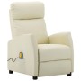 Cream Synthetic Leather Massage Chair by vidaXL, Electric massage chairs - Ref: Foro24-289724, Price: 164,99 €, Discount: %