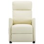 Cream Synthetic Leather Massage Chair by vidaXL, Electric massage chairs - Ref: Foro24-289724, Price: 164,99 €, Discount: %