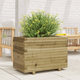 Jardinera madera de pino impregnada 70x40x49,5 cm de vidaXL, Maceteros y jardineras - Ref: Foro24-3282553, Precio: 127,99 €, ...