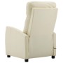 Sillón de masaje de cuero sintético crema de vidaXL, Sillones de masaje eléctricos - Ref: Foro24-289724, Precio: 164,99 €, De...