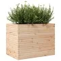 Massive Holzblumenkasten aus Kiefer 90x60x68,5 cm von vidaXL, Töpfe und Pflanzgefäße - Ref: Foro24-3282499, Preis: 209,44 €, ...