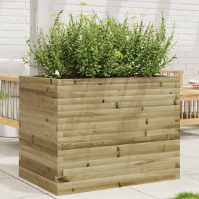 Pine wood planter impregnated 90x60x68.5 cm by vidaXL, Pots and planters - Ref: Foro24-3282503, Price: 230,99 €, Discount: %