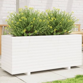 Solid pine wood planter 110x40x49.5 cm by vidaXL, Pots and planters - Ref: Foro24-3282560, Price: 191,17 €, Discount: %