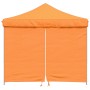 Folding Pop-Up Party Tent with 4 Orange Side Walls by vidaXL, Tents and gazebos - Ref: Foro24-4004929, Price: 151,40 €, Disco...