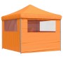 Folding Pop-Up Party Tent with 4 Orange Side Walls by vidaXL, Tents and gazebos - Ref: Foro24-4004929, Price: 151,40 €, Disco...