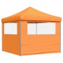 Pop Up faltbares Partyzelt 2 Seitenwände orange von vidaXL, Zelte und Pavillons - Ref: Foro24-4004922, Preis: 141,99 €, Rabat...