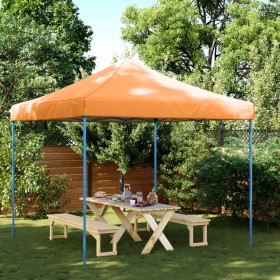 Folding Pop-Up Party Store Orange 292x292x315 cm by vidaXL, Tents and gazebos - Ref: Foro24-4004915, Price: 124,23 €, Discoun...