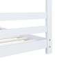 Solid white pine wood children's bed frame 90x200 cm by vidaXL, Cribs and beds for children - Ref: Foro24-289612, Price: 146,...