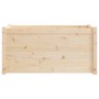 Jardinera de madera maciza de pino 100x50x50 cm de vidaXL, Maceteros y jardineras - Ref: Foro24-810724, Precio: 51,56 €, Desc...