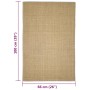 Sisal carpet for scratching post 66x100 cm by vidaXL, Cat Furniture Accessories - Ref: Foro24-3203409, Price: 45,52 €, Discou...