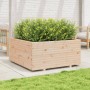 Jardinera madera maciza de pino 100x100x49,5 cm de vidaXL, Maceteros y jardineras - Ref: Foro24-3282539, Precio: 217,21 €, De...