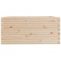 Jardinera madera maciza de pino 100x100x49,5 cm de vidaXL, Maceteros y jardineras - Ref: Foro24-3282539, Precio: 217,21 €, De...