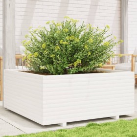 Solid pine wood planter 110x110x49.5 cm by vidaXL, Pots and planters - Ref: Foro24-3282545, Price: 287,99 €, Discount: %