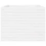 Solid white pine wood planter 110x60x49.5 cm by vidaXL, Pots and planters - Ref: Foro24-3282570, Price: 223,21 €, Discount: %