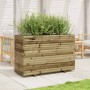 Jardinera madera de pino impregnada 110x40x72 cm de vidaXL, Maceteros y jardineras - Ref: Foro24-3282643, Precio: 240,72 €, D...