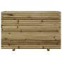 Jardinera madera de pino impregnada 110x40x72 cm de vidaXL, Maceteros y jardineras - Ref: Foro24-3282643, Precio: 240,72 €, D...