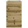 Jardinera madera de pino impregnada 110x40x72 cm de vidaXL, Maceteros y jardineras - Ref: Foro24-3282643, Precio: 240,72 €, D...