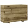 Jardinera madera de pino impregnada 110x40x72 cm de vidaXL, Maceteros y jardineras - Ref: Foro24-3282643, Precio: 240,72 €, D...