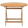 Set de comedor de jardín 5 pzas tela madera maciza blanco crema de vidaXL, Conjuntos de jardín - Ref: Foro24-3281820, Precio:...