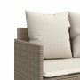 Garden sofa set with cushions 5 pieces beige synthetic rattan by vidaXL, Garden sets - Ref: Foro24-3261549, Price: 415,34 €, ...