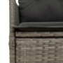 5-piece garden dining set with gray synthetic rattan cushions by vidaXL, Garden sets - Ref: Foro24-3276724, Price: 472,99 €, ...