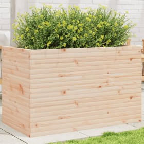 Jardinera madera maciza de pino 110x60x68,5 cm de vidaXL, Maceteros y jardineras - Ref: Foro24-3282504, Precio: 228,99 €, Des...