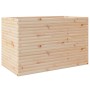 Jardinera madera maciza de pino 110x60x68,5 cm de vidaXL, Maceteros y jardineras - Ref: Foro24-3282504, Precio: 228,63 €, Des...