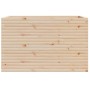 Jardinera madera maciza de pino 110x60x68,5 cm de vidaXL, Maceteros y jardineras - Ref: Foro24-3282504, Precio: 228,63 €, Des...