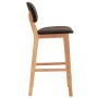 Kitchen stools 2 units brown fabric by vidaXL, Kitchen stools - Ref: Foro24-289370, Price: 160,99 €, Discount: %