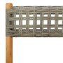 Garten-Essgruppe 5-teilig PE-Rattan Massivholz grau von vidaXL, Gartensets - Ref: Foro24-3281767, Preis: 263,99 €, Rabatt: %