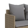 Garden sofa set with cushions 5 pieces beige synthetic rattan by vidaXL, Garden sets - Ref: Foro24-3261560, Price: 356,45 €, ...