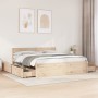 Estructura de cama con cajones madera maciza de pino 180x200 cm de vidaXL, Camas y somieres - Ref: Foro24-3282339, Precio: 35...