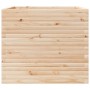 Jardinera de madera maciza de pino 80x80x68,5 cm de vidaXL, Maceteros y jardineras - Ref: Foro24-3282479, Precio: 215,84 €, D...