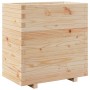 Jardinera madera maciza de pino 70x40x72,5 cm de vidaXL, Maceteros y jardineras - Ref: Foro24-3282589, Precio: 165,07 €, Desc...