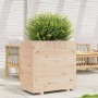 Jardinera madera maciza de pino 70x40x72,5 cm de vidaXL, Maceteros y jardineras - Ref: Foro24-3282589, Precio: 165,07 €, Desc...