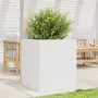 Solid white pine wood planter 60x60x68.5 cm by vidaXL, Pots and planters - Ref: Foro24-3282470, Price: 197,63 €, Discount: %